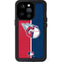 MLB Cleveland Guardians Split iPhone 15 Pro Waterproof Case